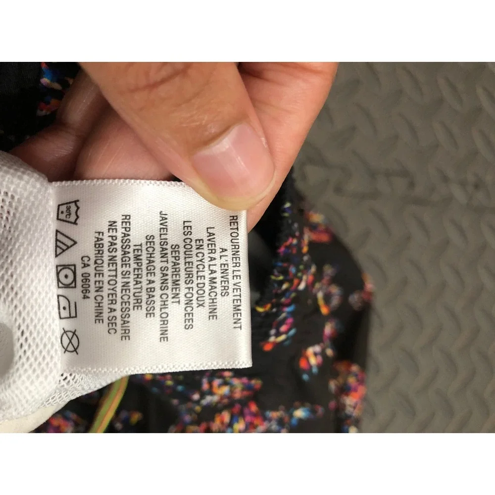 Bugatchi Archer Swim Trunks XXL Black Skull Print Multicolor Board Shorts Casual